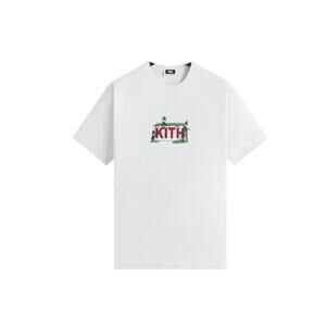 Kith Men's White Kithmas Elf Factory Tee Size L